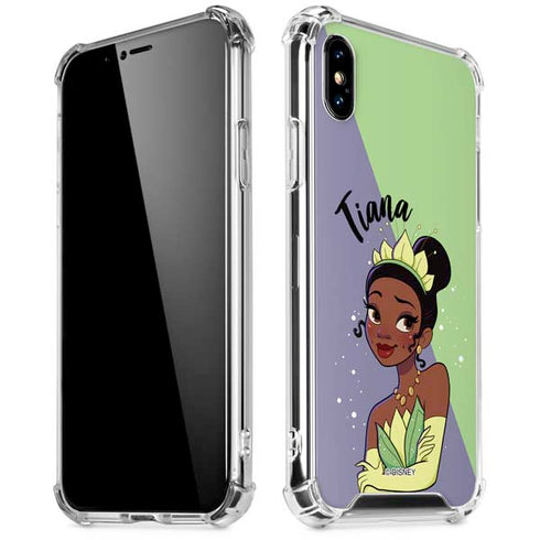 Disney Princess Tiana Art iPhone XS Max Clear Case